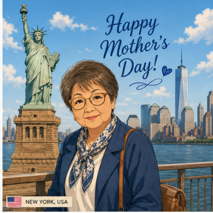 New York Mother's Day card